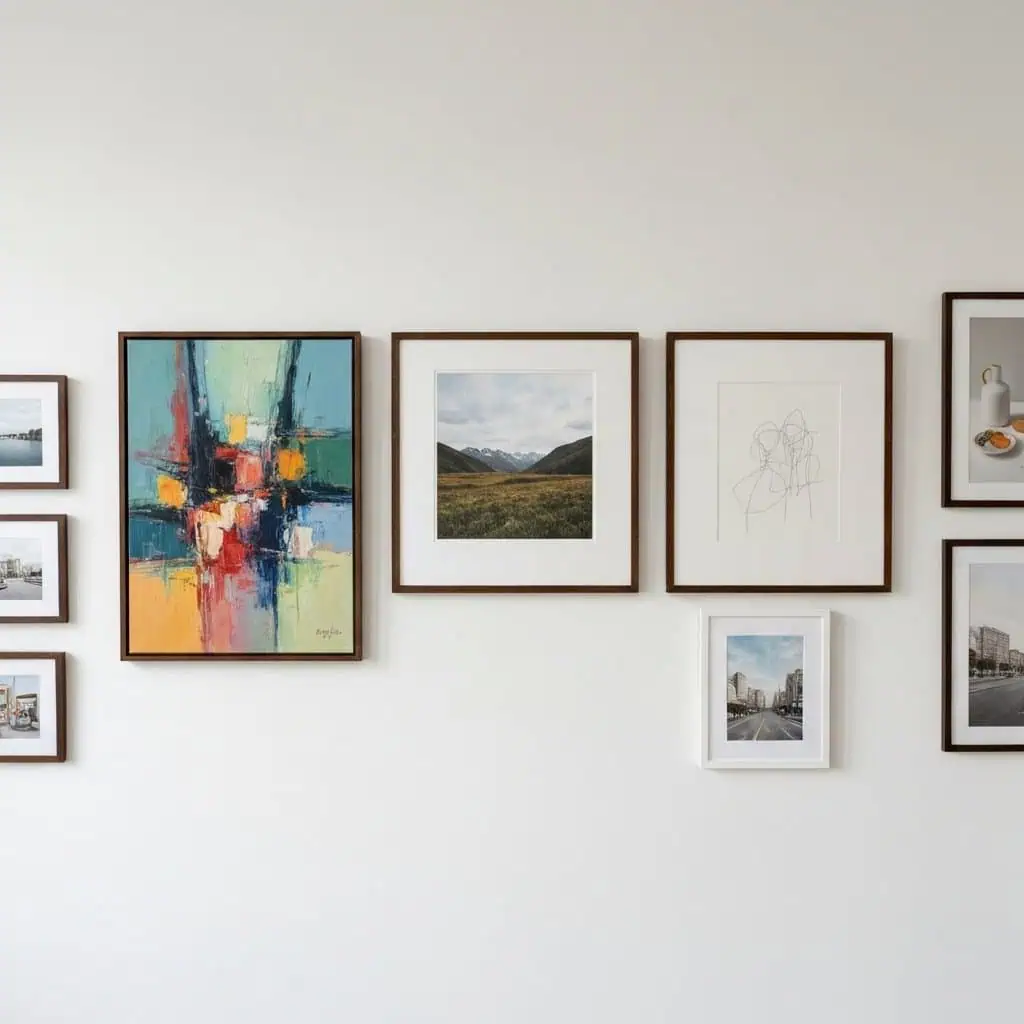 Jak stworzyć domową galerię? Tryptyki i kompozycje